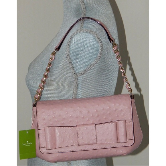 NWOT KATE SPADE Charm City Joleen Leather Shoulder Bag *rare Aqua/Mint colour* - Picture 2 of 14